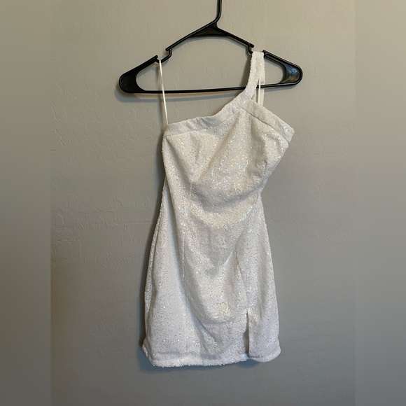 Superdown Revolve Cicely Mini Dress S White - Picture 4 of 9